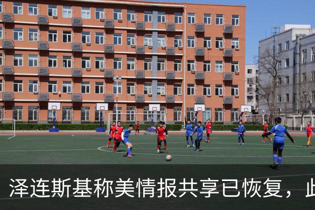 泽连斯基称美情报共享已恢复，此前中断令乌克兰对俄袭击“失明”
